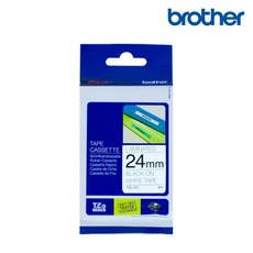 부라더 라벨 테이프 TZ테이프 24mm부라더라벨총판, ^^TZ-251 흰색바탕/검정글씨)^^, 24mm