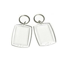 10개입 나만의 사진 그림 투명 아크릴 액자 열쇠고리 유치원