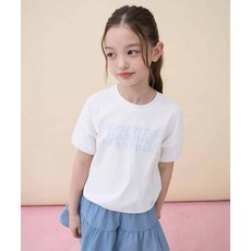 빈폴 BEANPOLE KIDS 로고 포인트 저지 블라우스 아이보리 BI6442G040 460411