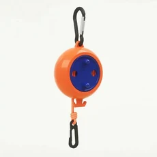 휴대용 여행용 옷 건조대 접이식 빨랫줄 야외 캠핑 휴대용 빨래줄 야외용품, 01 Orange