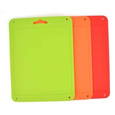 휴대용도마 실리콘 도마 색상랜덤 대 얇은도마 위생도마 실리콘도마