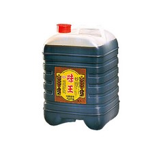 味王 特製醬油(濃色) 大容量濃郁醬香 滷燉紅燒皆宜, 1個, 5L