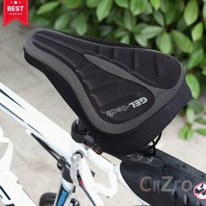 퀸스밸리 오토바이안장커버 젤쿠션 자전거 안장커버