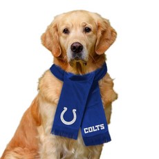 Littlearth NFL 시카고 베어스 애완동물 스카프 - 공식 라이선스 팀 사이즈: 스몰 436794, 인디애나폴리스 콜트