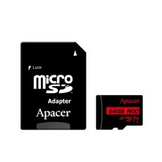 Apacer 宇瞻 Micro SDXC A1 V10 記憶卡, 1個, 64G