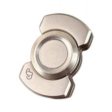 金屬指尖陀螺 解壓神器 專注力玩具 時尚配件, 白色指尖陀螺, 1個