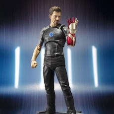 반다이 SHF 토니 스타크 아이언맨 3 SHFiguarts 마블 액션 피규어, 1개
