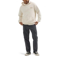 Lee 남성용 작업복 후드 스웨트셔츠 담갈색 L