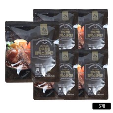 [홈쇼핑] 레이먼킴 한우한돈 함박스테이크, 5개, 200g