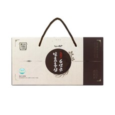 [2박스 선택시 1박스 더] 두손애약초 6년근 발효 홍삼즙 HACCP (시음용 5포 증정), 2.4L