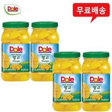 (무료배송) Dole 돌 후룻바틀 망고 666g x 4개