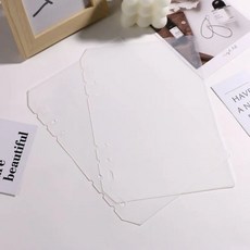 고양이 털 앨범 엽서 포카, 1매, A6 스플라이스 2장