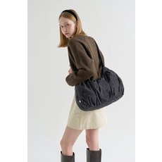 GOODTOTES 가방 크로스백 Large Croissant 셔링 Cross 2way Bag - 블랙