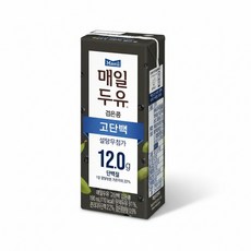 매일두유 고단백 검은콩 190ml 48팩, 48개