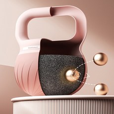 근력운동용품 스윙벨 소프트케틀벨 바벨 운동기구 홈트 소프트 케틀벨, 핑크4kg