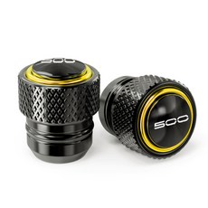 호환 가와사키 Z400 Z500 Z650 Z900 닌자 400 500 650 Z900 RS SE ABS 휠 타이어 부품 타이어 밸브 캡 커버, [13] Gold-500