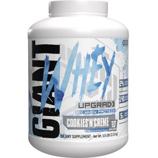 巨人運動升級版3款乳清蛋白曲奇奶油味, 1個, 2.23kg