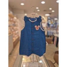 아가방 디즈니 블루 미키 비비드 수면조끼 79S311301