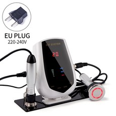 5MHZ 고주파 RF 목 눈 삼극 기기 바디 리프팅 얼굴 탄력 페이셜, EU PLUG (220 240V)
