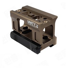 UNITY 유니티 패스트 마이크로S 마운트 MICRO-S T1 T2 도트 마운트, 1개, 그린