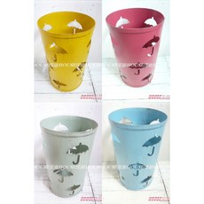 House傢飾 作舊復古Loft工業風 簍空雨傘造型傘架 傘桶 4款, 紅, 1個, 紅