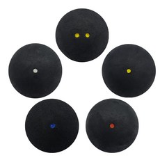 VENIEL 스쿼시볼 1개입 스쿼시공 입문용 공인구, 레드도트(중급자), 1개