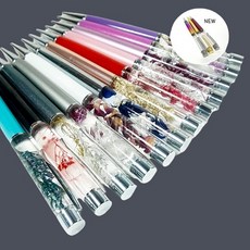 셀프 하바리움 DIY 볼펜, 펄-연핑크