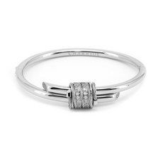 CHARRIOL 夏利豪 蘇聯鑽鋼索手環-銀，原廠公司貨，富安鐘錶