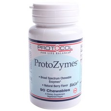 Protocol For Life Balance Prozyme咀嚼錠, 1個, 90入