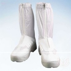 크린룸용 부츠형 차세대 작업화 고급형 KMBU-05 크린룸화 제전안전화, 화이트270