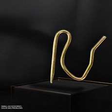 커텐핀 고정 연결고리 50개입 레일 꽂이핀 거실 커튼부자재 걸이 후크, 1개