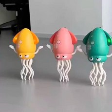 춤추는오징어 움직이는 장난감 댄싱 댄스, 옐로우, 1개