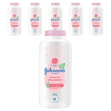 존슨즈베이비 블라썸 콘스타치 파우더, 200g, 6개