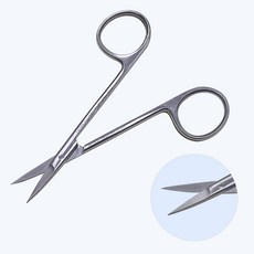 아이리스 시저 직선 11.5cm 고급형 안과 가위 의료용 의료 병원 간호사, 1개, 아이리스 시저 직선형 11.5cm