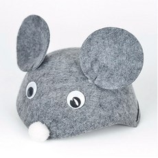 디오유엔 생일선물 연극 어린이 모자 생쥐