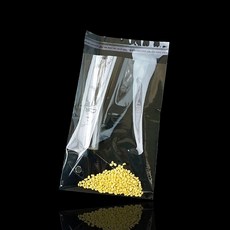 신박한 투명비닐 타공 PP봉투 포리백 20X28cm +4cm 200매, 1개