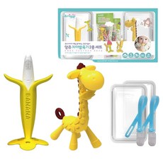 앙쥬 치발기 2종세트 ( 바나나치발기 + 기린치발기 ), 1세트