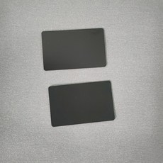 1개 다용도 NFC 명함 888바이트 카드 및 가능 양면(금속 PVC) 칩 금속 13.56MHZ 216, 216 Brushed Silver