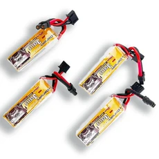 DarwinFPV 드론 배터리 380mAh 3S 11.4V 60C fpv, 01 4PCS, 1개