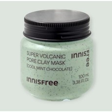 이니스프리 수퍼 화산송이 모공 마스크팩 100ml 쿨 민트 초콜릿, 1개입, 1개