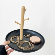 피카스페이스 현관 인테리어 소품 열쇠 수납함 차키보관, 블랙