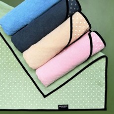 운동 매트 위생 관리용 미끄럼 방지 흡수 타월, 그린1매