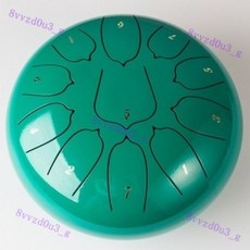 新款15音色空靈鼓 學生忘憂鼓 13音炫音鼓 梵音鼓 初學者樂器, 【10寸11音】-翡翠綠-早教推薦, 1個