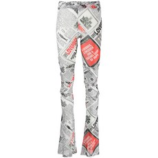 찰스제프리러버보이 뉴스페이퍼 프린트 스키니 팬츠