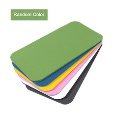 휴대용 요가 무릎 패드 쿠션 운동용 두꺼운 요가 매트 미끄럼 방지 질감 내마모성 소재, 2) Random 색상 - 0.8cm, 1개