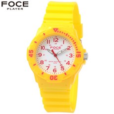 포체플레이어 아동 우레탄 손목시계 FP1122Y-WH(S)