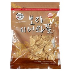 화랑명과 보리미니와플 전통과자 쎈베이 전병 어른 어린이 건강과자, 2개, 180g