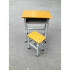 세트 의자 옛날 책상 학원 초등학교 책걸상 학교 중학교 복고풍, D. 높이  75 스툴+테이블