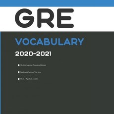 GRE Test Vocabulary 2020-2021 Paperback, Cep Publishing