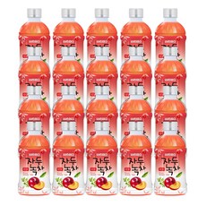 웰그린 스위츠 자두녹차, 340ml, 20개